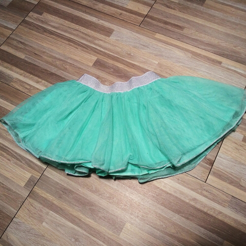 BNWT Teal tulle skirt